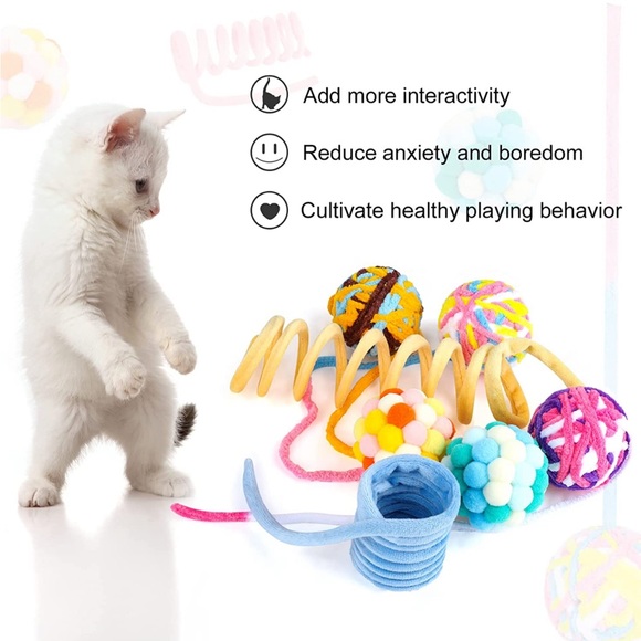 8 Packs Cat Toys Set - Picture 5 of 7